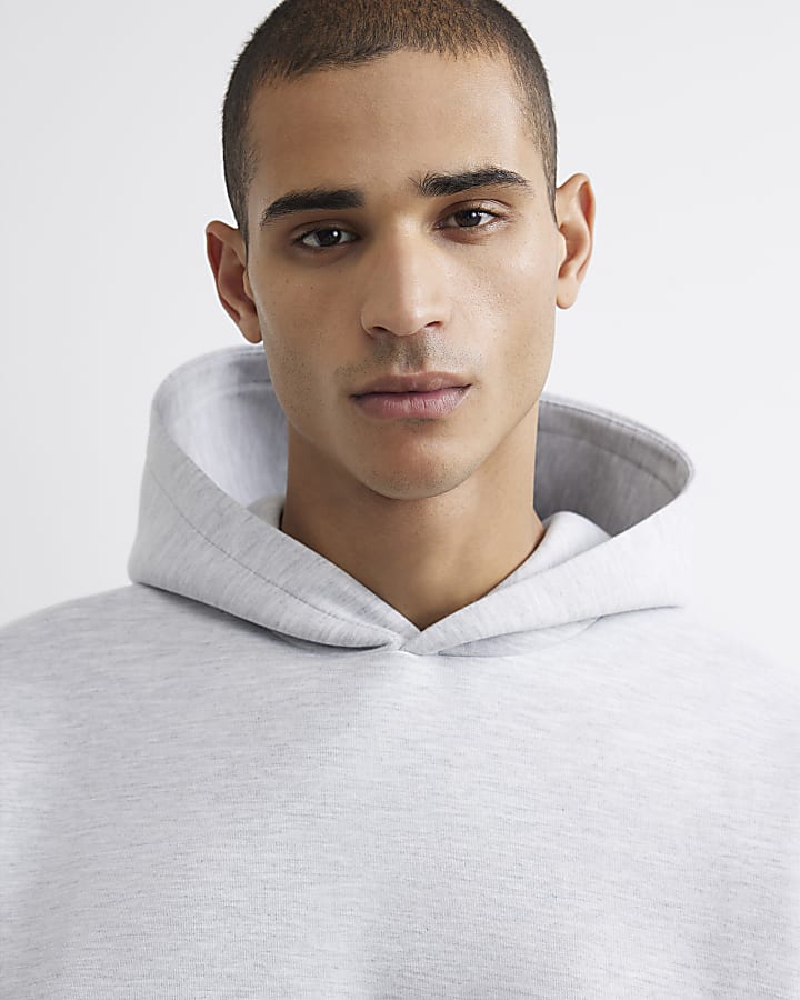 Grey Premium Oversized Fit Hoodie