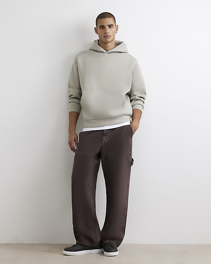 Green Oversized Fit Hoodie