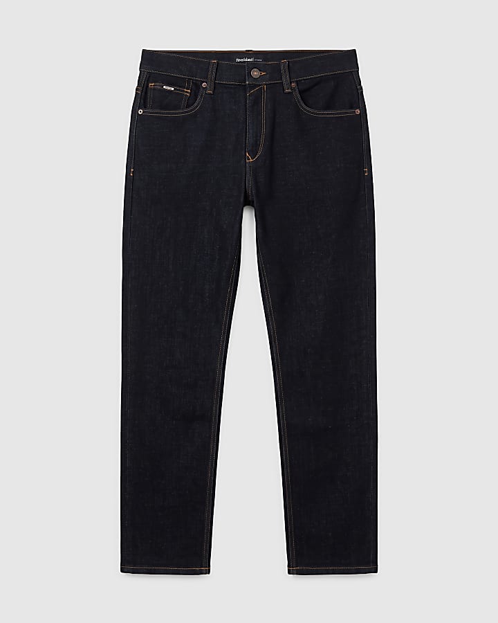Blue Slim Fit Rinse Jeans