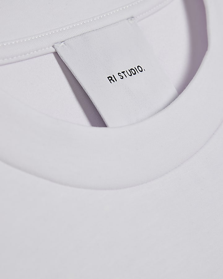 White RI Studio Boxy Fit T-Shirt