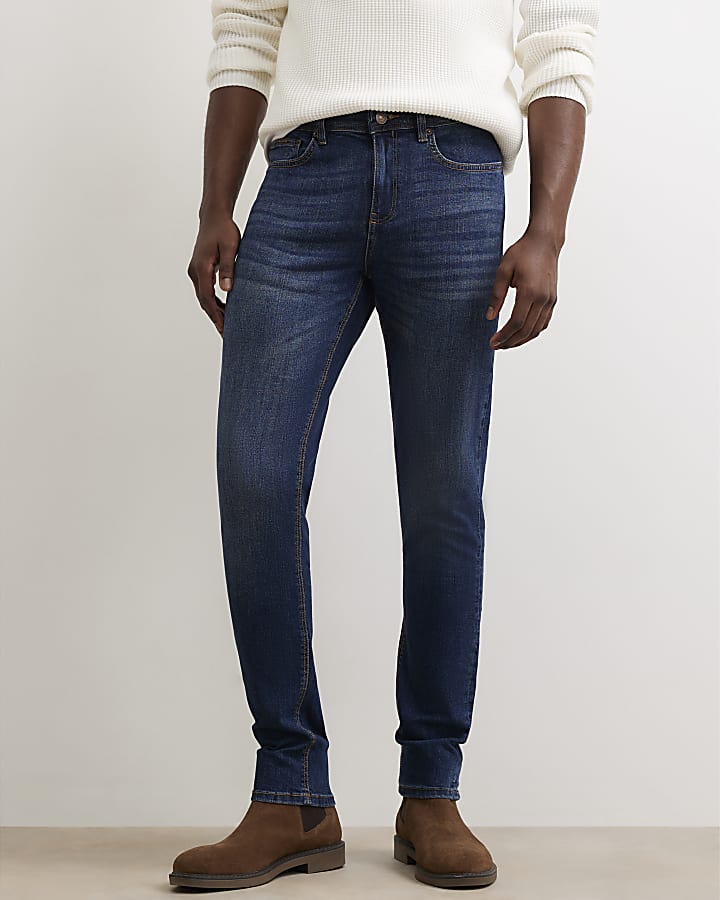Blue Skinny Fit Jeans