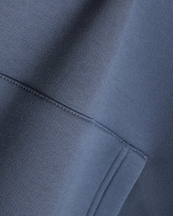 Blue Premium Oversized Fit Hoodie