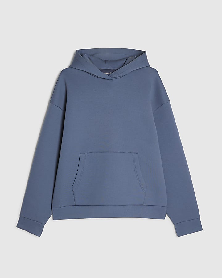 Blue Premium Oversized Fit Hoodie