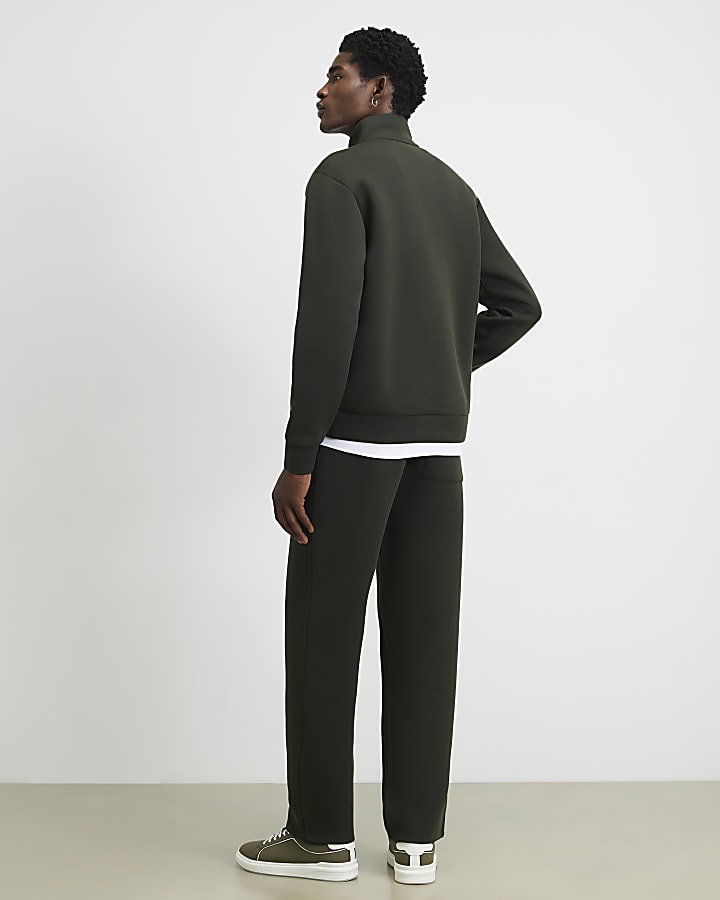Khaki Premium Regular Fit Joggers