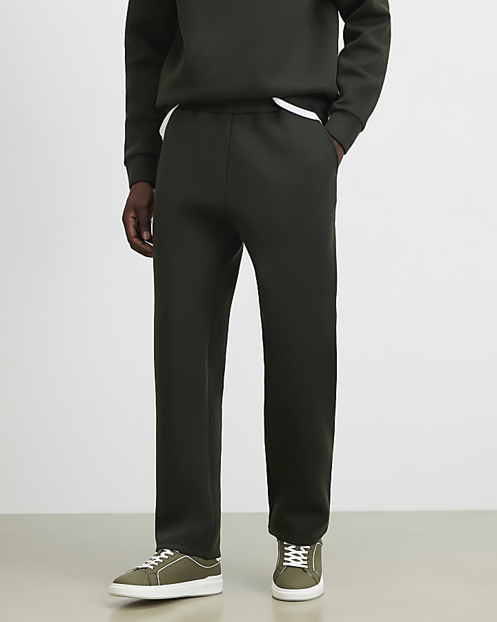 Khaki Premium Regular Fit Joggers