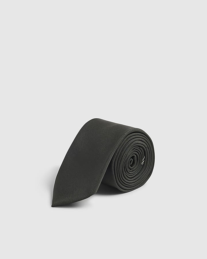 Green Atelier Script Tie