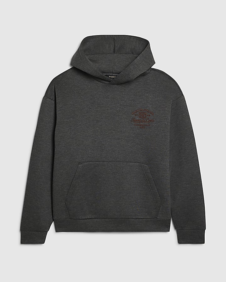 Grey Premium Cotton Maison Hoodie