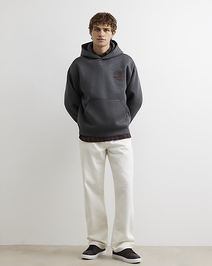 Grey Premium Cotton Maison Hoodie