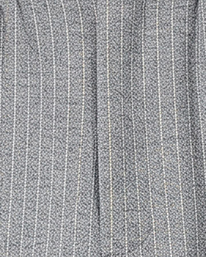 Grey Regular Fit Pinstripe Joggers