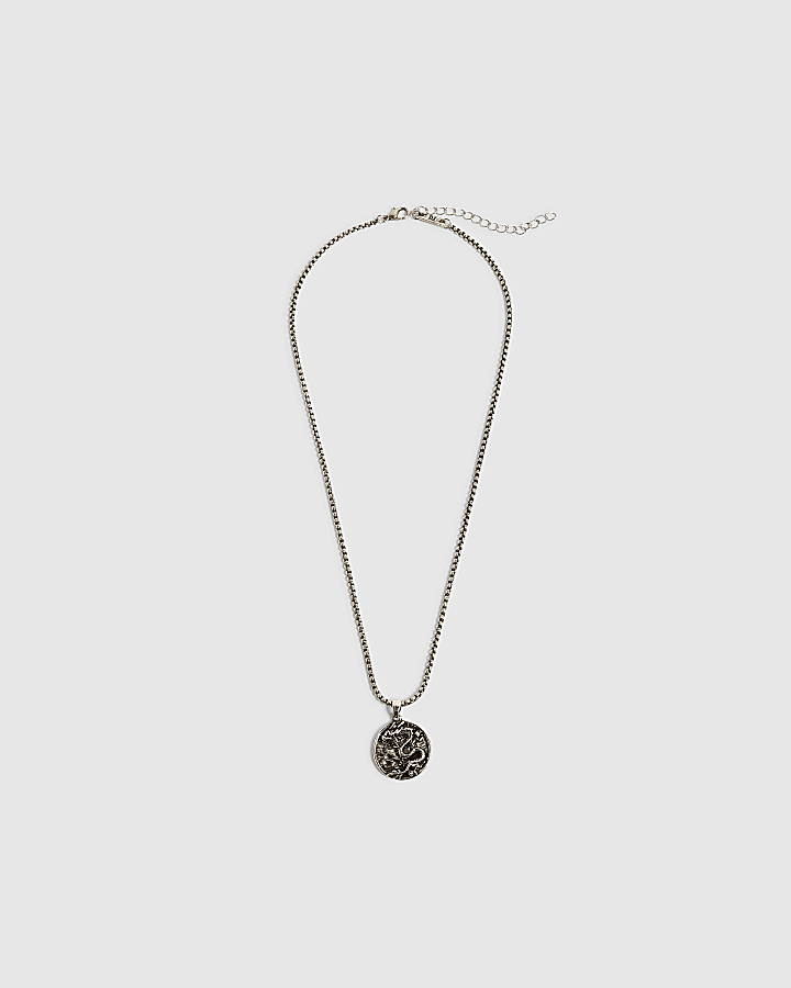 Silver Dragon Pendant Chain