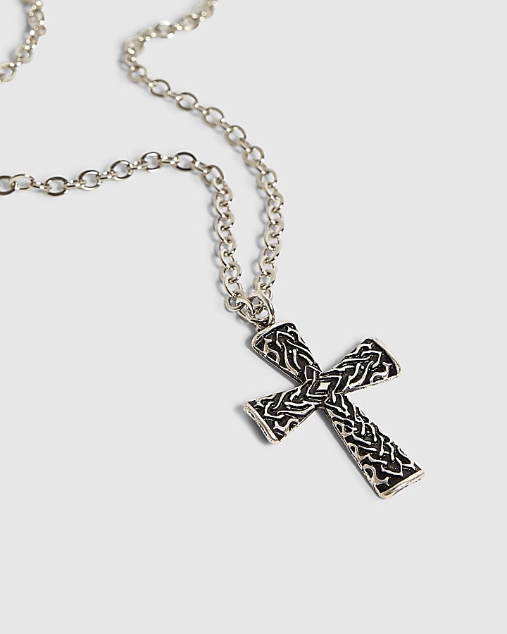 Silver Celtic Cross Necklace