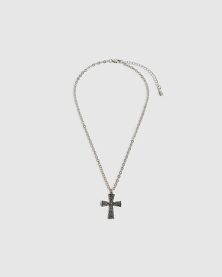 Silver Celtic Cross Necklace
