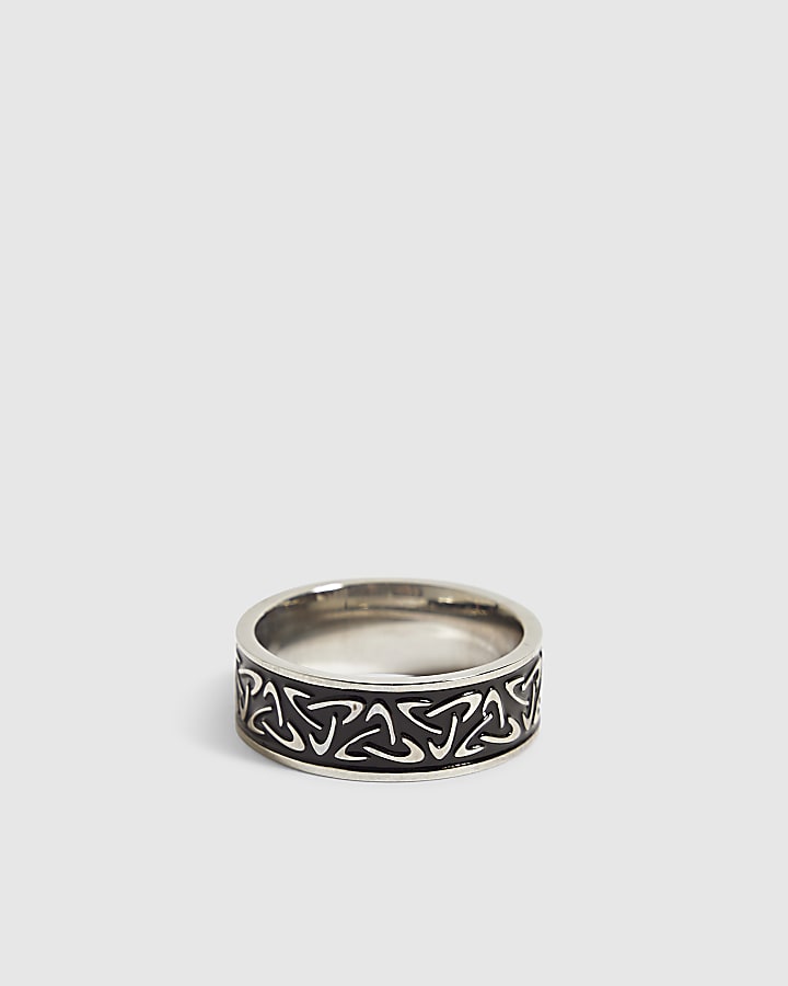 Silver Celtic Band Ring