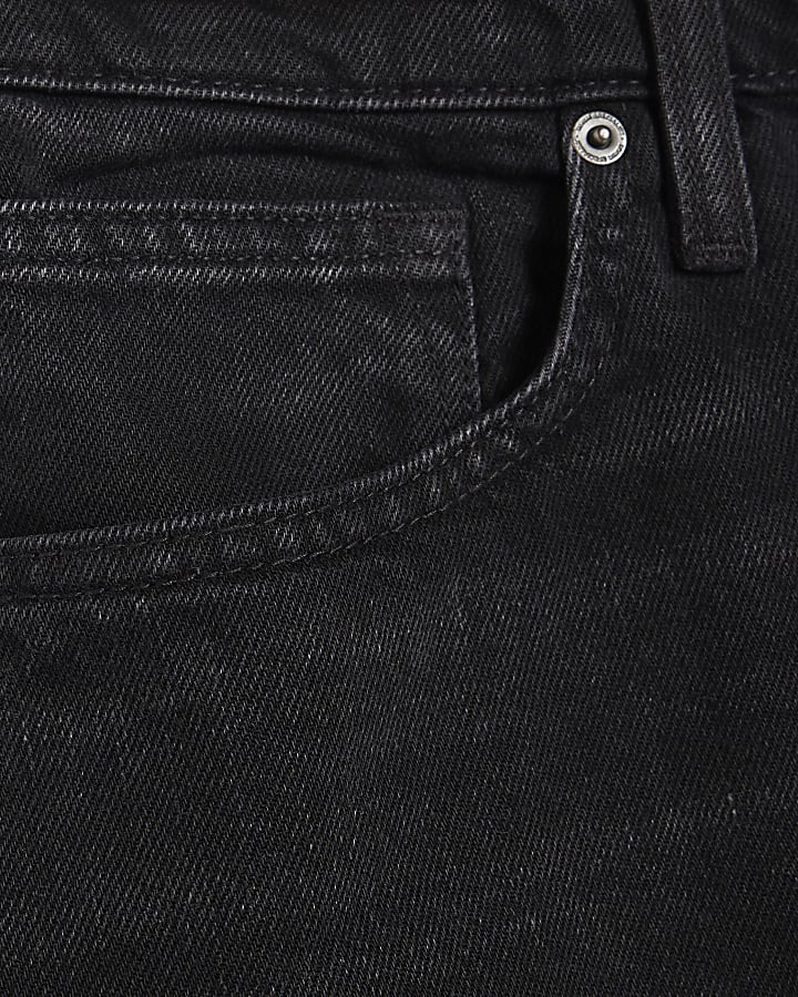 Black Extreme Baggy Jorts