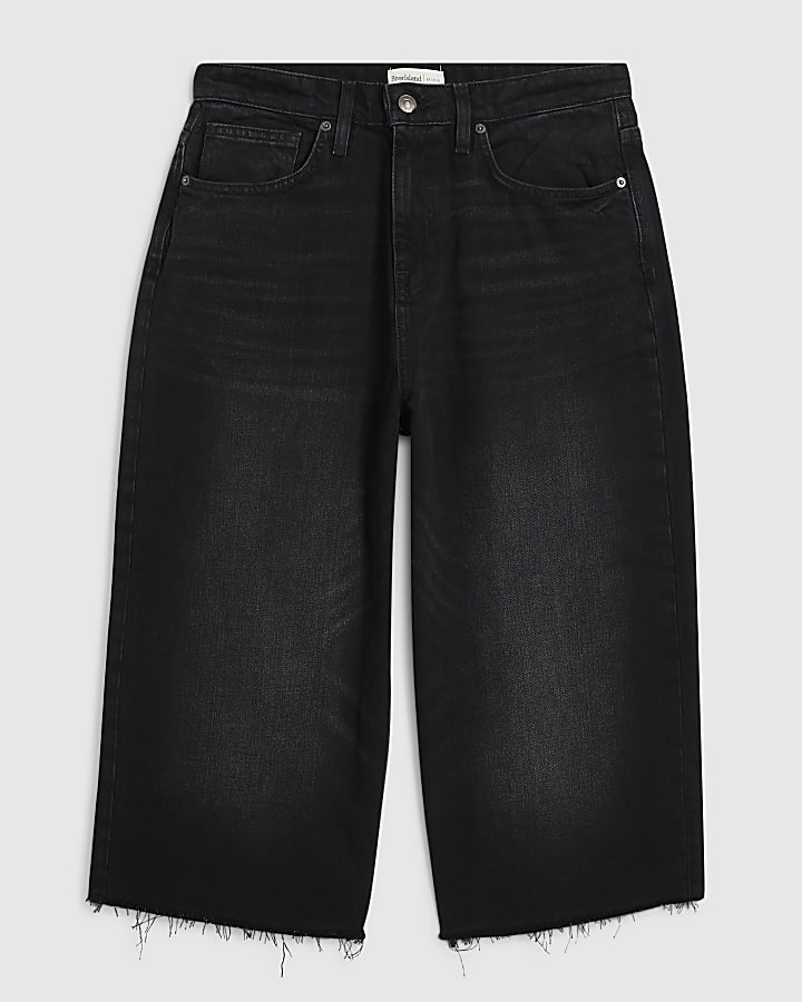 Black Extreme Baggy Jorts