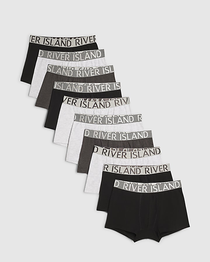 Grey Metallic RI Pack Of 10 Trunks