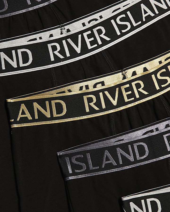 Black Metallic RI Pack Of 10 Trunks