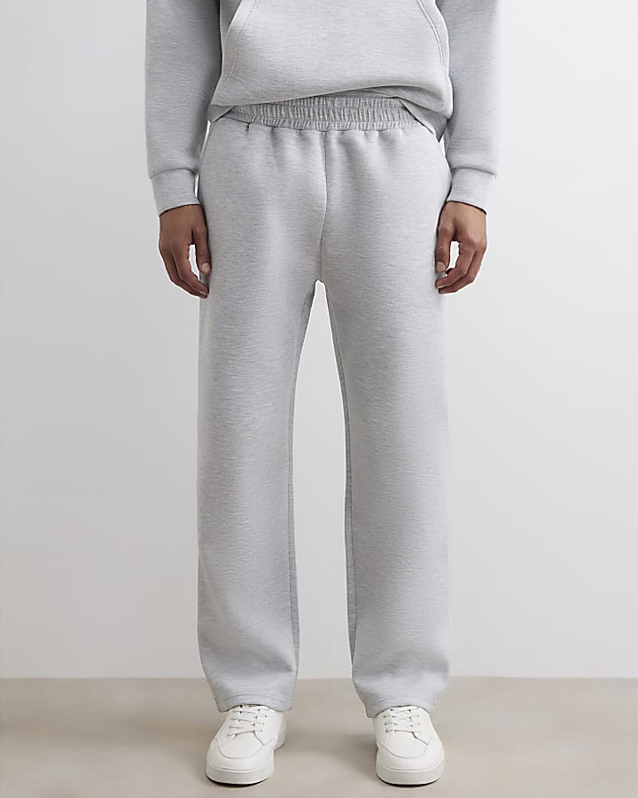 Grey Premium Regular Fit Joggers