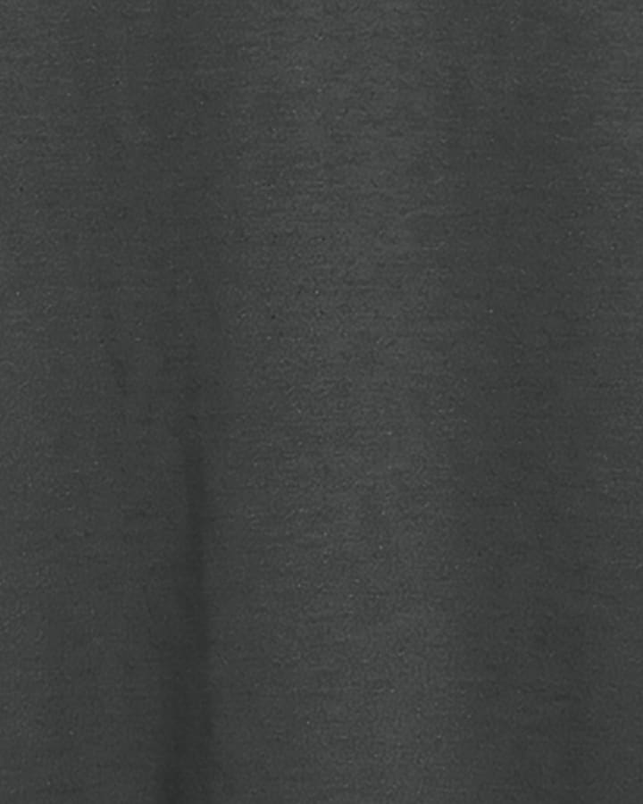 Khaki Muscle Fit Cotton Stretch T-Shirt