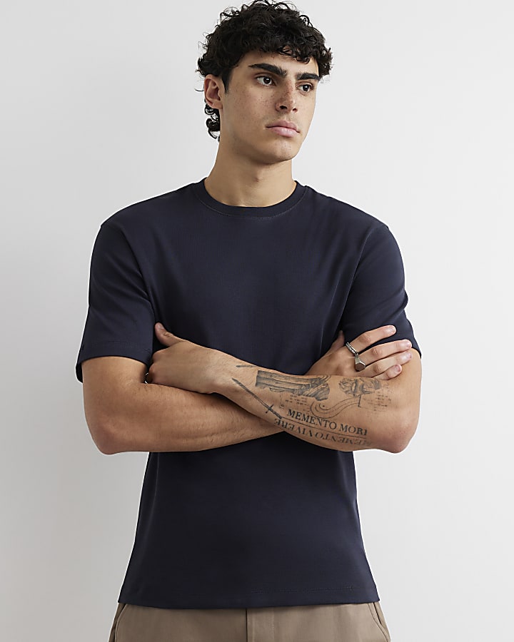 Navy Slim Fit T-Shirt