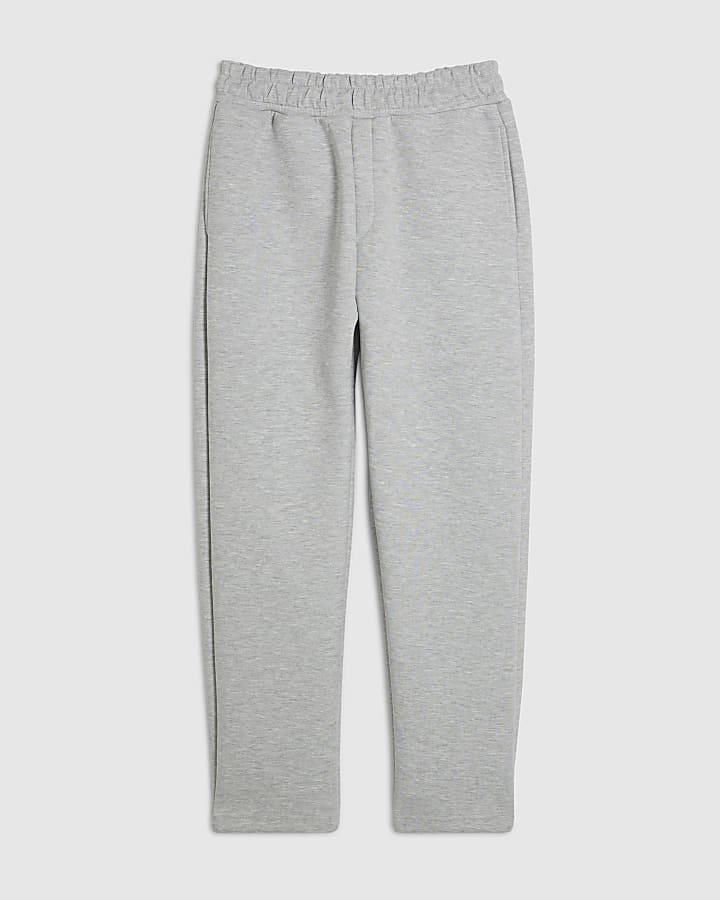 Grey Premium Regular Fit Joggers