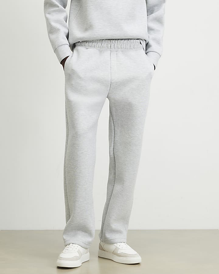 Grey Premium Regular Fit Joggers