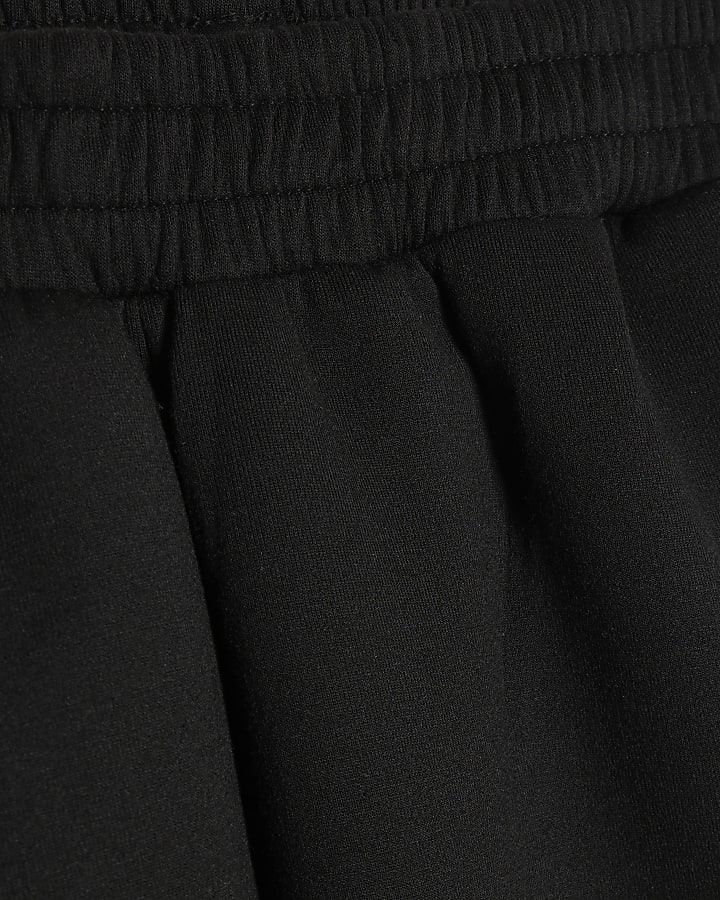 Black Premium Regular Fit Joggers