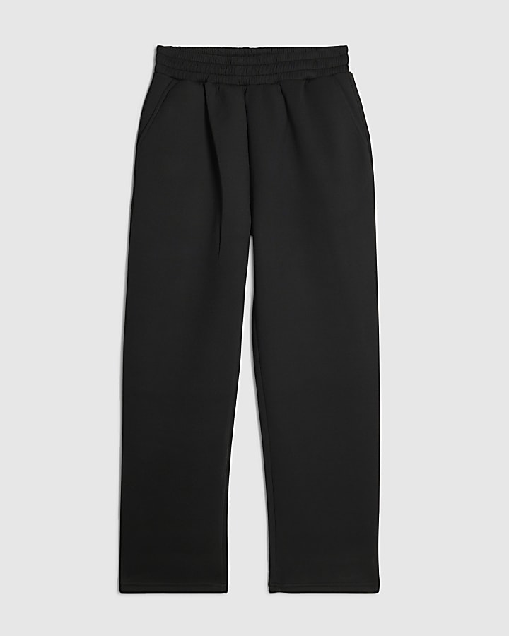 Black Premium Regular Fit Joggers