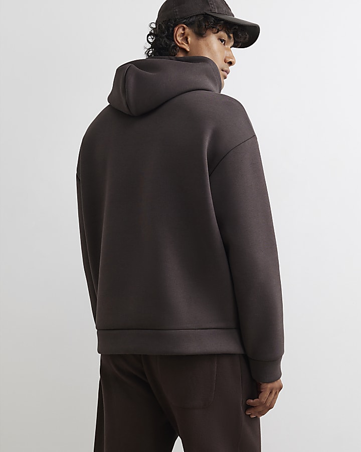Brown Premium Oversized Fit Hoodie