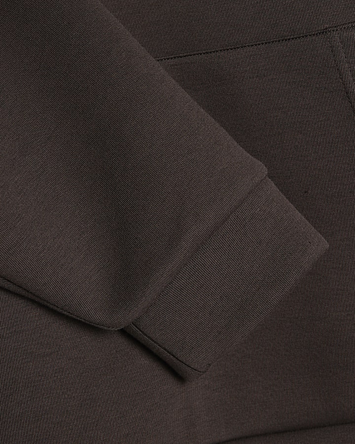 Brown Premium Oversized Fit Cotton Hoodie