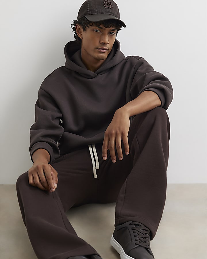 Brown Premium Oversized Fit Hoodie