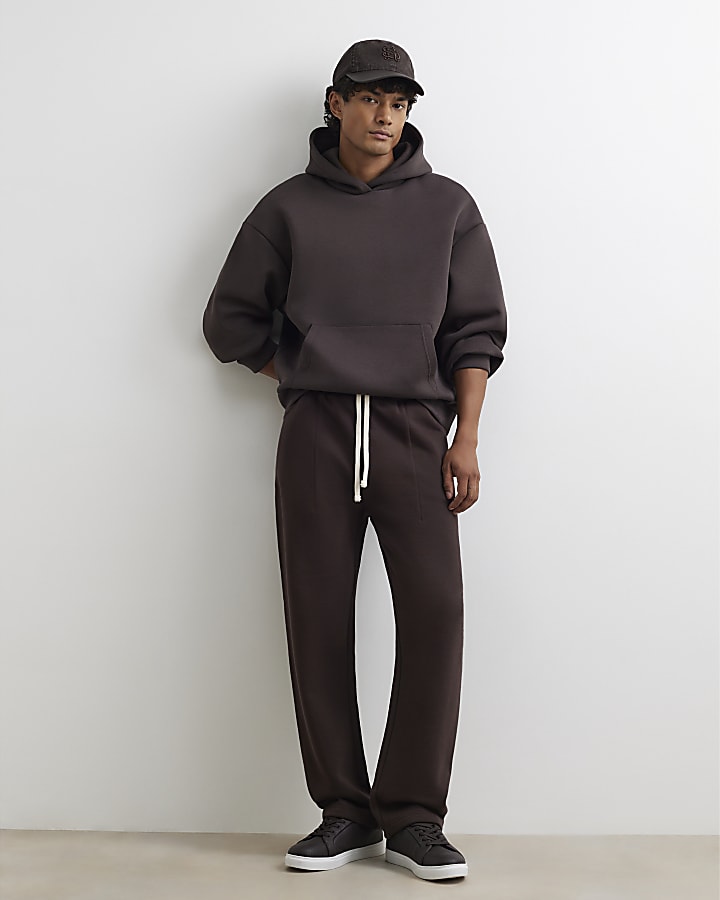 Brown Premium Oversized Fit Hoodie