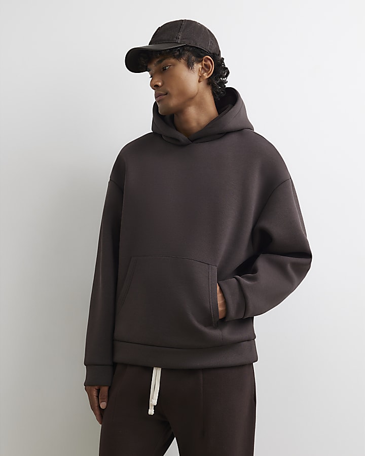 Brown Premium Oversized Fit Hoodie