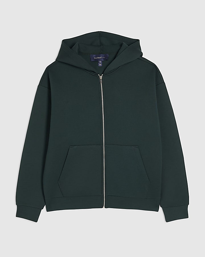 Green Premium Oversized Fit Cotton Hoodie