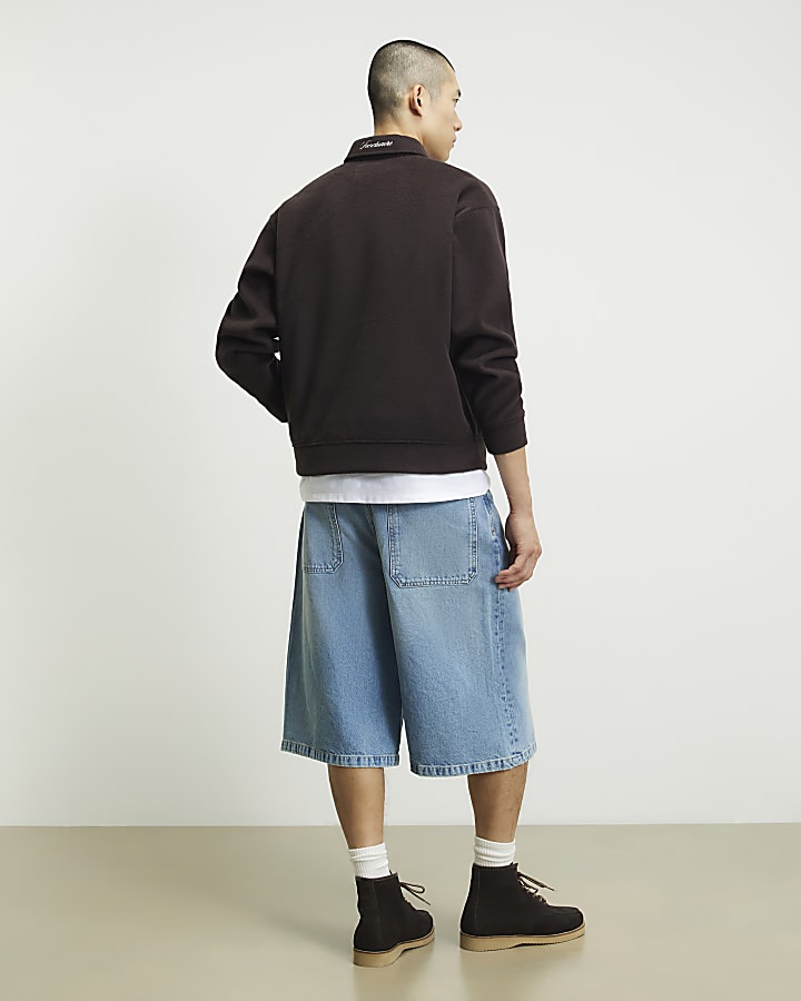 Blue Denim Extra Large Jorts
