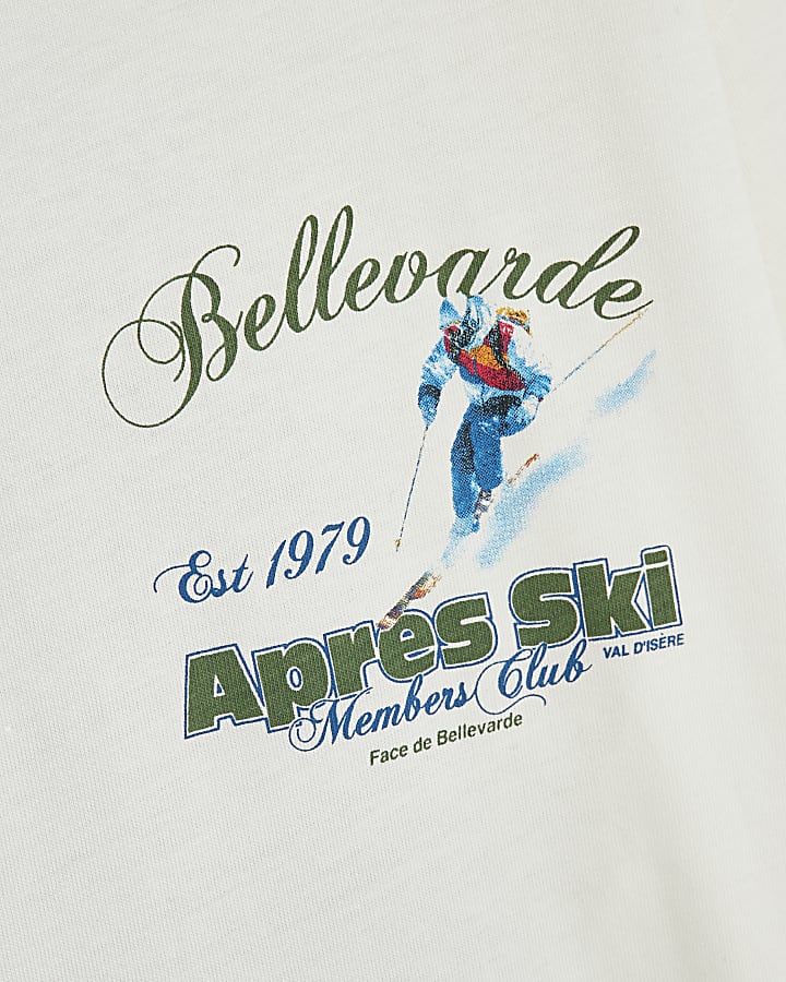 Navy Cotton Check Apres Ski Loungewear Set