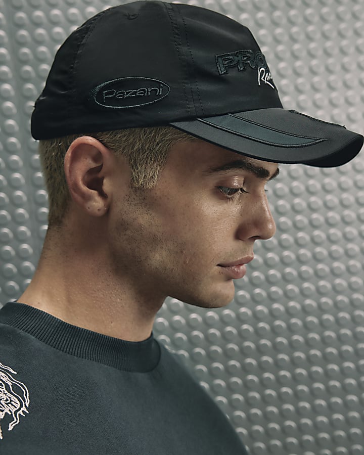 Black Prolific Racing Cap