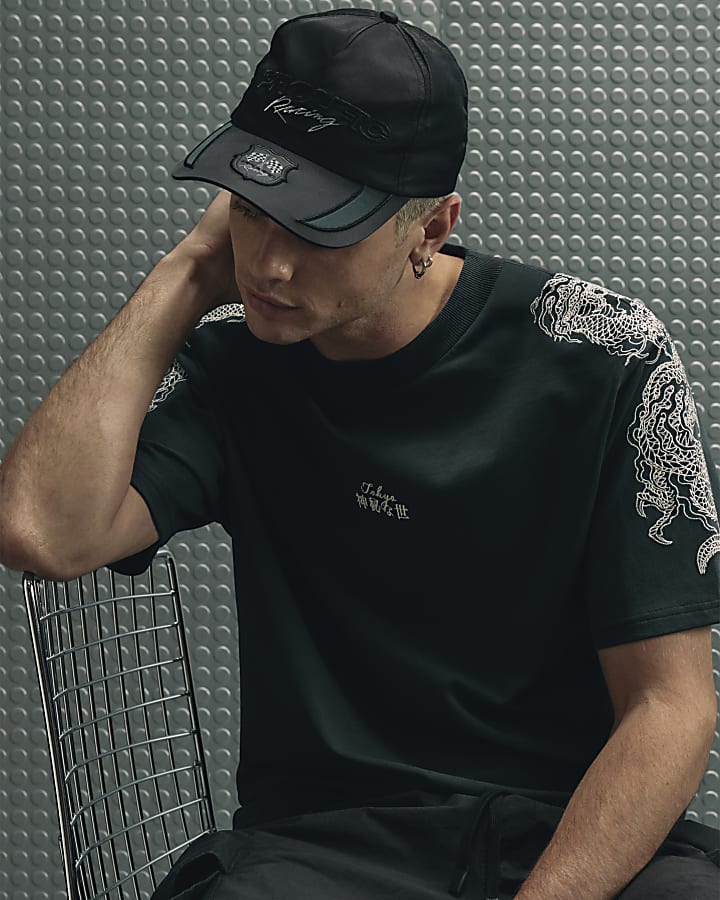 Black Prolific Racing Cap