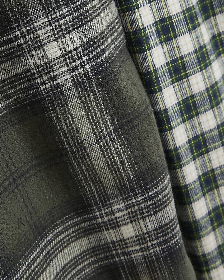 Green Woven Bottoms Pack Of 2 Loungewear Set