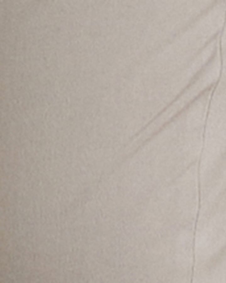 Beige Slim Fit Suit Trousers