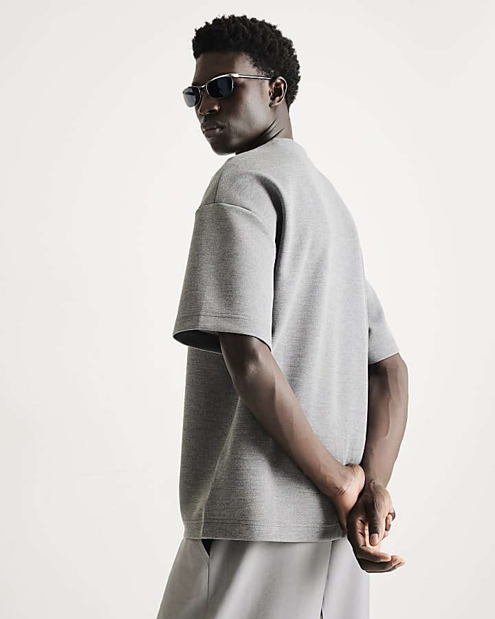 Grey RI Studio Boxy Fit T-Shirt