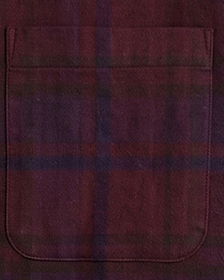 Red Regular Fit Cotton Check Shirt