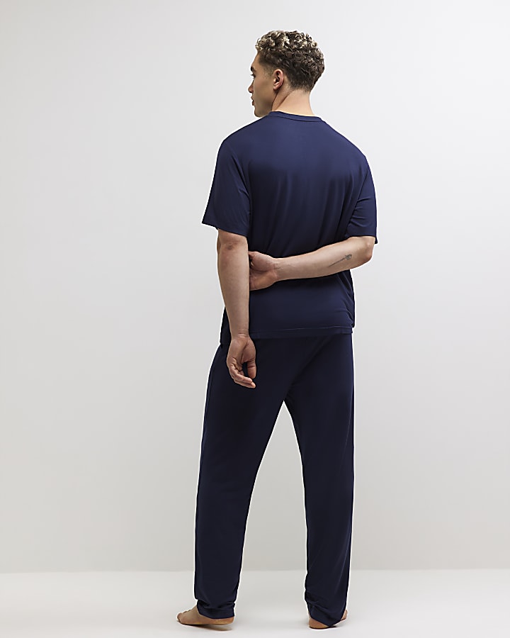 Navy Regular fit Loungewear Set