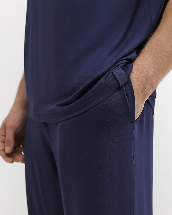 Navy Regular fit Loungewear Set