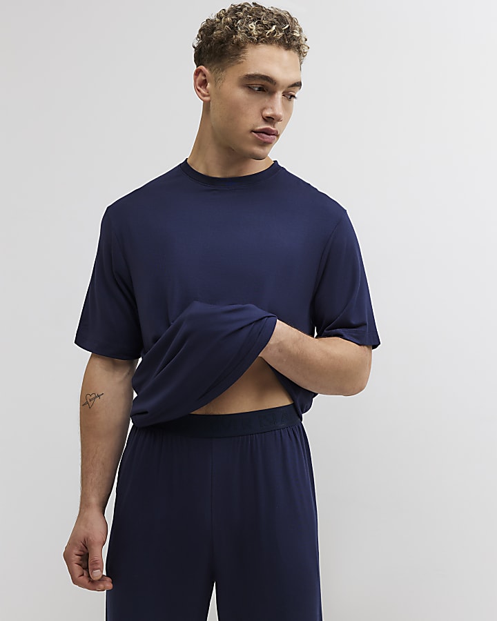 Navy Regular fit Loungewear Set