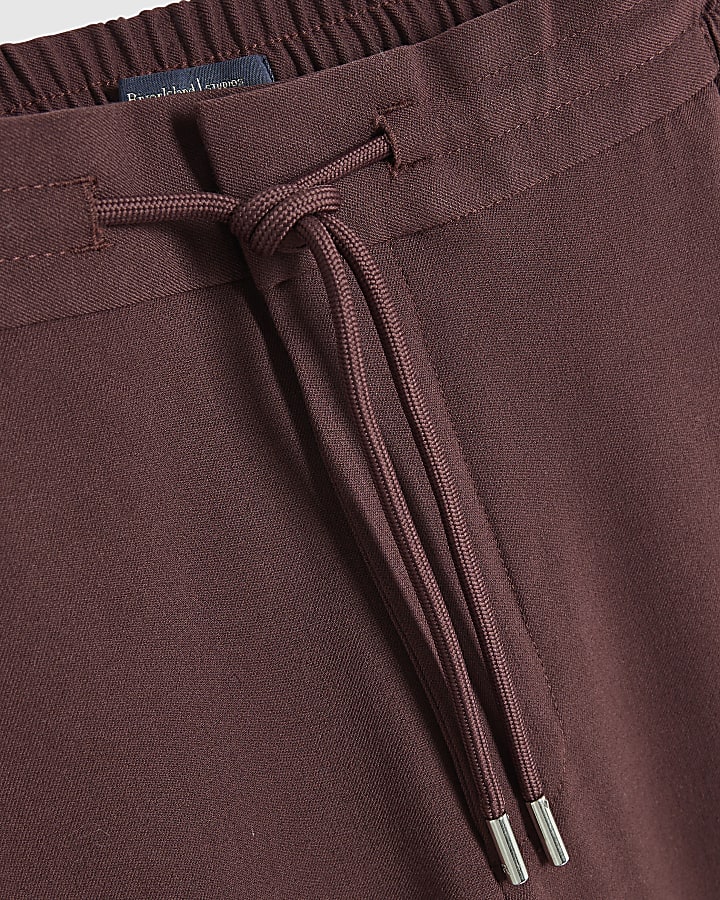 Burgundy Slim Fit Joggers