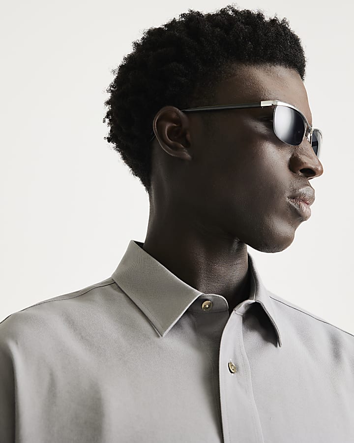 Grey RI Studio Shirt