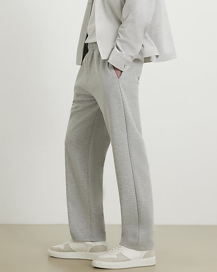 Grey Regular Fit Joggers