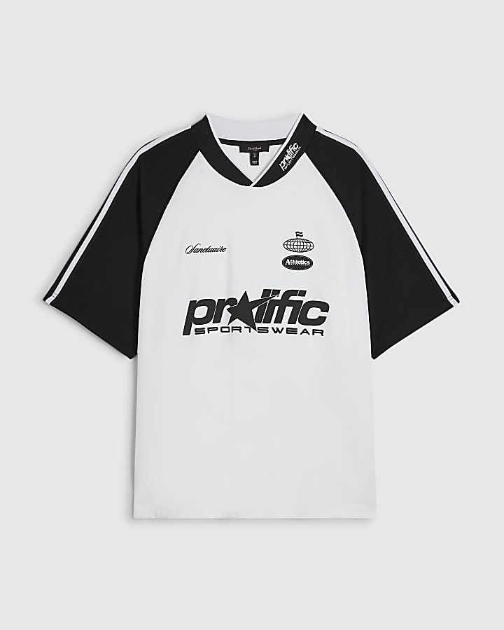 White Cotton Blend Prolific T-Shirt