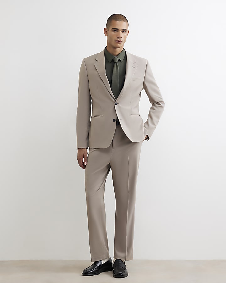 Green Slim Fit Twill Shirt